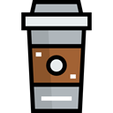 Take Away, Paper Cup, Food And Restaurant, Coffee, cup, food, coffee cup, hot drink, Coffee Shop Black icon