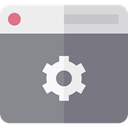 internet, web, interface, ui, website, computing, web page, Seo And Web, Browser Gray icon
