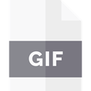 Format, Archive, Gif, Extension, document, File, Formats, Files And Folders WhiteSmoke icon