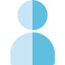 Social, Masculine, people, user, profile, Avatar, Man PaleTurquoise icon