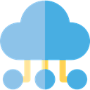 Cloud, weather, Cloudy, sky, Cloud computing, Seo And Web SkyBlue icon