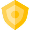 secure, security, Antivirus, shield, defense SandyBrown icon