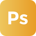 photoshop icon, Format, Extension, adobe SandyBrown icon