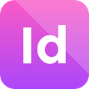 adobe, indesign icon, Format, Extension MediumOrchid icon