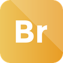 format icon, Extension, adobe, bridge SandyBrown icon