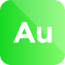Extension, adobe, adobe audition, format icon LimeGreen icon