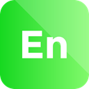 adobe, encore icon, Format, Extension LimeGreen icon