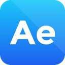 after effects, format icon, Extension, adobe DodgerBlue icon