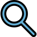search, magnifying glass, zoom, Seo And Web, detective, ui, Loupe, Tools And Utensils Black icon