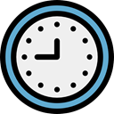 Clock, time, watch, tool, Tools And Utensils, Time And Date WhiteSmoke icon
