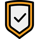 secure, security, Antivirus, shield, defense WhiteSmoke icon