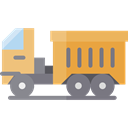 truck, transport, vehicle, Automobile, Delivery Truck, Cargo Truck, Construction And Tools, Delivery, transportation Black icon