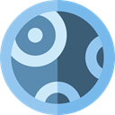 miscellaneous, science, education, Astronomy, planet, solar system SkyBlue icon