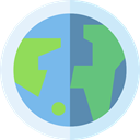 global, Geography, worldwide, Maps And Flags, Planet Earth, Earth Globe, Maps And Location Lavender icon