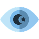 education, optical, Observation, vision, miscellaneous, Eye, Healthcare And Medical Black icon