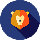 zoo, Animals, Circus, mammal, wildlife, Animal, lion DarkSlateBlue icon