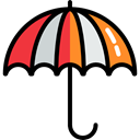 support, Umbrella, Protection, Rain, Seo And Web Black icon