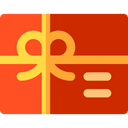 gift card, Debit card, payment method, Business And Finance, Commerce And Shopping, Business, commerce Firebrick icon