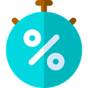 time, stopwatch, timer, interface, Chronometer, Wait, Tools And Utensils, Time And Date DarkTurquoise icon