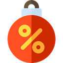 Label, Percent, tag, sale tag, Commerce And Shopping, commerce, sale, Discount, percentage OrangeRed icon