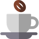 coffee cup, hot drink, Tea Cup, Food And Restaurant, cup, tea, food, mug DarkGray icon