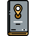 Book, Map, education, Gps, pin, position, placeholder LightSlateGray icon