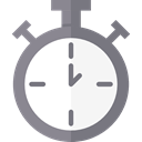 time, stopwatch, timer, interface, Chronometer, Wait, Tools And Utensils, Time And Date Gray icon