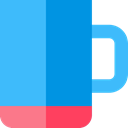 Coffee, food, Chocolate, mug, coffee cup, hot drink, Tea Cup, Food And Restaurant MediumTurquoise icon