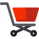 Supermarket, online store, Shopping Store, Commerce And Shopping, commerce, shopping cart Black icon