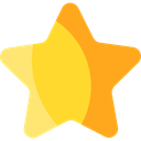 star, Favorite, Favourite, interface, rate, shapes, signs, Shapes And Symbols Gold icon