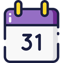 Calendar, time, date, Schedule, interface, Administration, Organization, Calendars, Time And Date WhiteSmoke icon