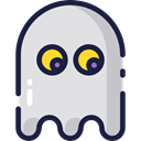 playing, halloween, leisure, videogame, Game, play, gaming, Ghost Gainsboro icon