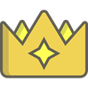 Queen, Royalty, Chess Piece, miscellaneous, king, shapes, crown SandyBrown icon