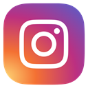 square, social media, Instagram, instagram new design IndianRed icon