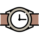 timer, tool, wristwatch, Clock, time Black icon