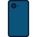 telephone, mobile phone, cellphone, technology, Communication, phones, Communications, phone call Teal icon
