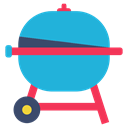 kitchen, Barbecue, Home, Restaurant, room DarkTurquoise icon