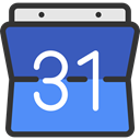 google, Organization, Calendars, Time And Date, date, Schedule, interface, Administration, Calendar, time RoyalBlue icon