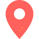 interface, pin, placeholder, signs, map pointer, Map Location, Map Point, Maps And Location Tomato icon