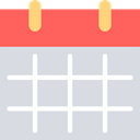 Calendar, time, date, Schedule, interface, Administration, Organization, Calendars, Time And Date Gainsboro icon