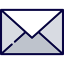 Email, envelope, Multimedia, envelopes, Communications, Message, mail, interface, mails Gainsboro icon