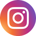 Instagram, round icon, photos, Circle, social media, social network IndianRed icon