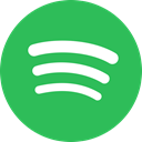 round icon, music, Circle, Spotify MediumSeaGreen icon