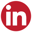 Rs, Linkedin, Social, media Firebrick icon