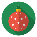Tree, winter, Holiday, xmas, Stars, bulb, christmas SeaGreen icon