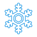 Snow, Cold, snowflake, Flake, christmas, winter, Ice Black icon