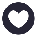 medicine, healthy, Heart, love, Fruit DarkSlateGray icon