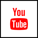media, Logo, Social, youtube, Company Red icon