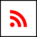 Rss, Social, Company, media, Logo Red icon