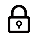 password, locked, Safe, Protection Black icon